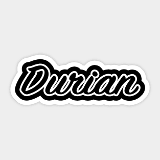 Durian Sticker